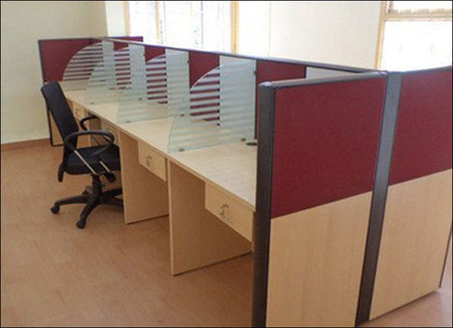 Single Drawer Qubicle Modular Office Workstation