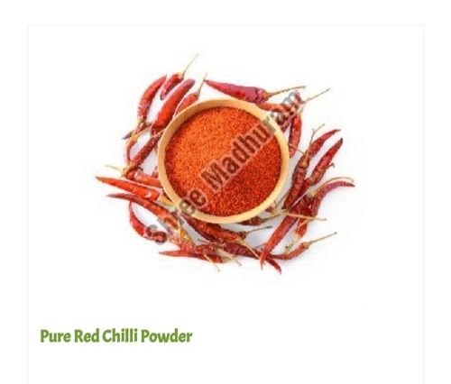 100% Pure and Natural Dried Red Chilli Powder