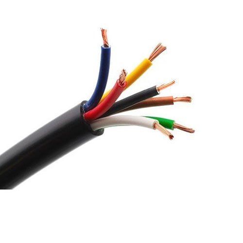 7 Core Single Copper Pvc Multicore Cables In Good Life And Flexible Used In Electrical Industry Application: Construction