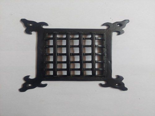 Black Anti Corrosion Cast Iron Floor Grill