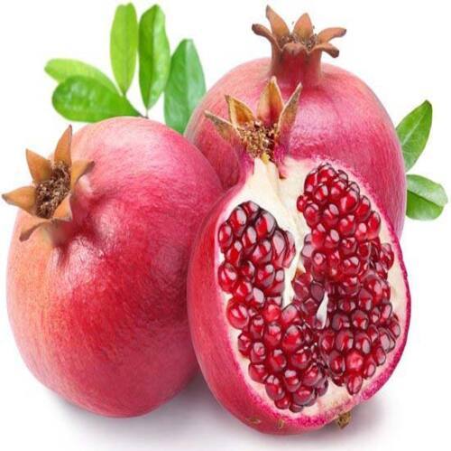 Maturity 100% Juicy Natural Taste Healthy Organic Red Fresh Pomegranate