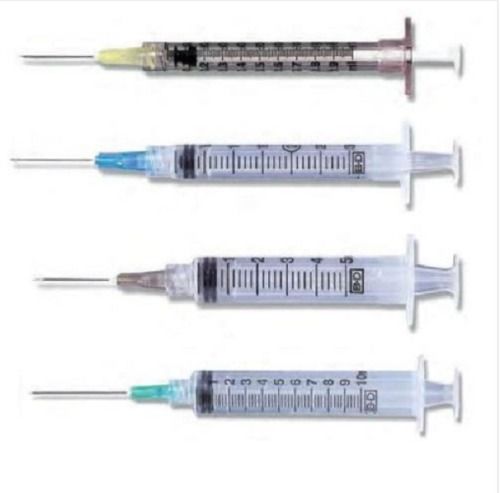 Non Toxic Bd Stainless Steel Needle Disposable Medical Syringe Use Type: Single Use