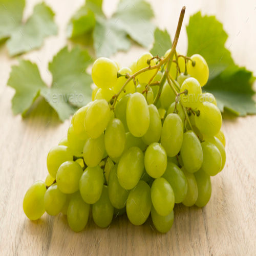 Pesticide Free Natural Sweet Taste Organic Fresh Green Grapes with the Pack Size 10-20kg