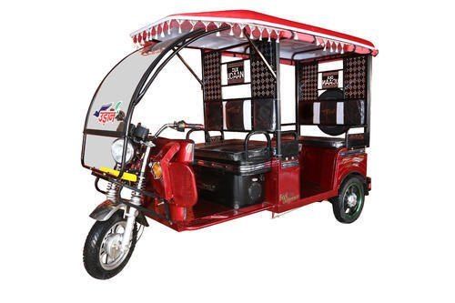 Six Seater Electric E Rickshaw With Iron Roof Body