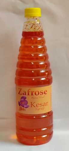 100% Vegetarian Kesar Sharbat Syrup 750Ml Packaging: Bottle