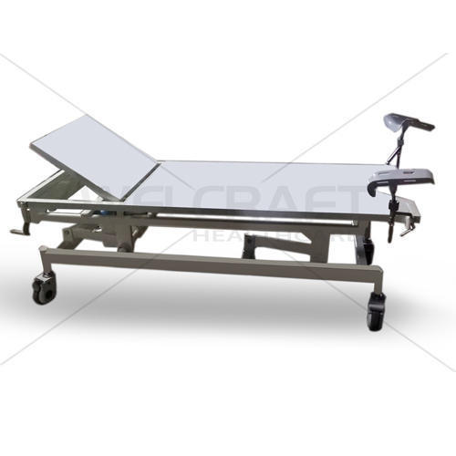 180 X 60 X 85 Cm Rectangular Shaped Two Function Gynecology Examination Table