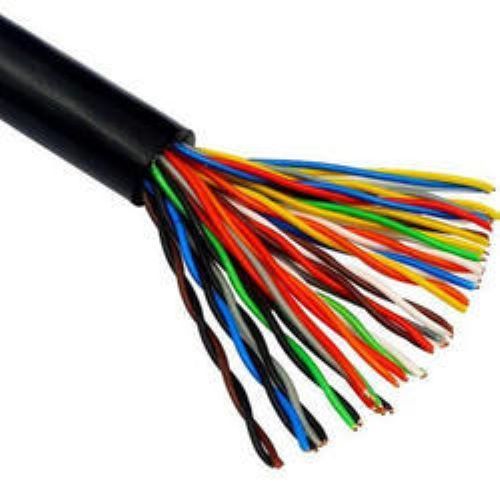 230 V PVC Black Telephone Cable In 50-60 Hz Frequency