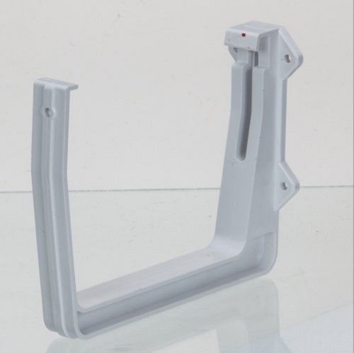 6 Inch White Plastic Upvc U Shape Rainwater Gutter Clamp Fitting Application: Domestic