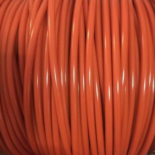 Orange 6 Mm Stainless Steel Pvc Pullcord Wire Grade Imp In 6 Mm Thickness And 1000 Mm/Reel Length 