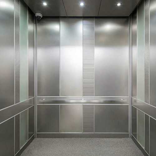 6 To 12 Person Capacity Stainless Steel Passenger Elevator