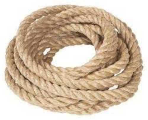 Twisted Damage Resistant And Unbreakable Jute Rope