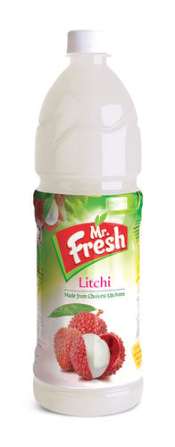 Mr. Fresh No Additive Colors Litchi Fruit Juice Drink 1ltr
