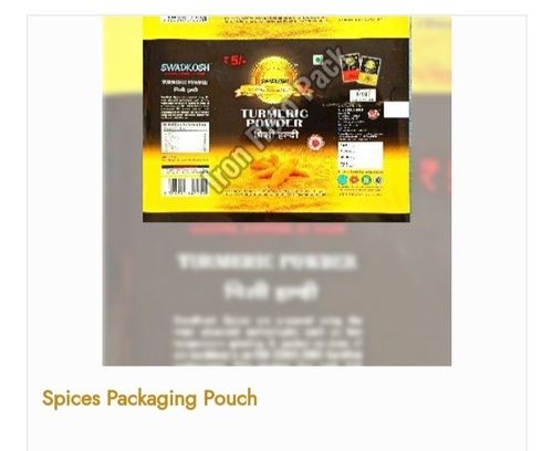 Printed Pattern PP Spices Packaging Pouch