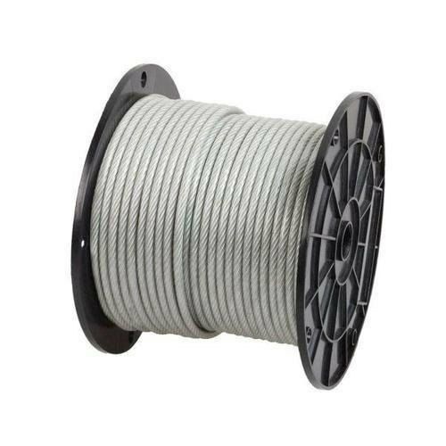 PVC Galvanized Wire Rope In 1000 mm/reel Length And 2mm to 4mm Thickness