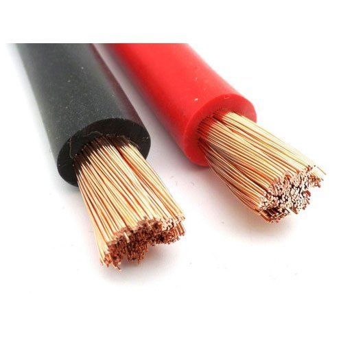 Black And Red Three Phase Pvc Aluminum Automobile Battery Cable In Box Pacaking