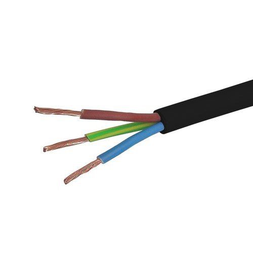 3 Core PVC Solid Copper Fire Resistance Flexible Cable Used In Electrical Industry