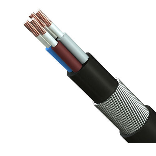 50 Hz 1.5Kilo V 4 Core Copper Pvc Frls Armoured Cable In Drum Packaging Application: Industrial