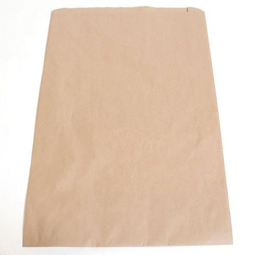 Brown Color Folding Paper Bags For Packaging With Rectangular Shape