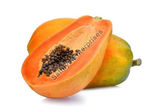 Orange Easy To Digest Natural Sweet Taste Healthy Organic Fresh Papaya