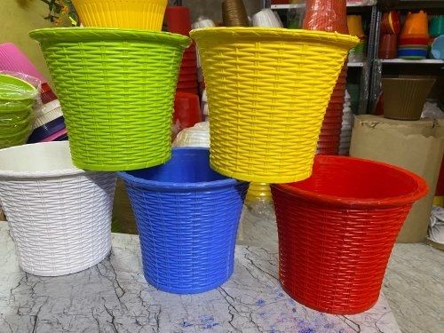 Round 10 Inch Plastic Pot For Gardening