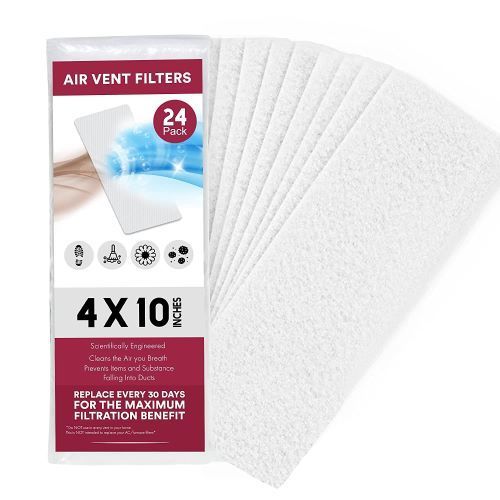 High Filtration Washable & Reusable Antibacterial Register Vent Filters