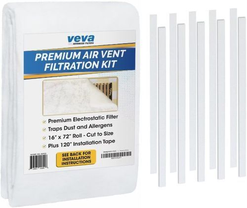 High Filtration Washable & Reusable Antibacterial Register Vent Filters