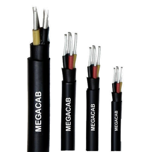 1100 V 500M Black Jacket Pvc Round Fire Resistance Aluminum Round Cable Application: Industrial