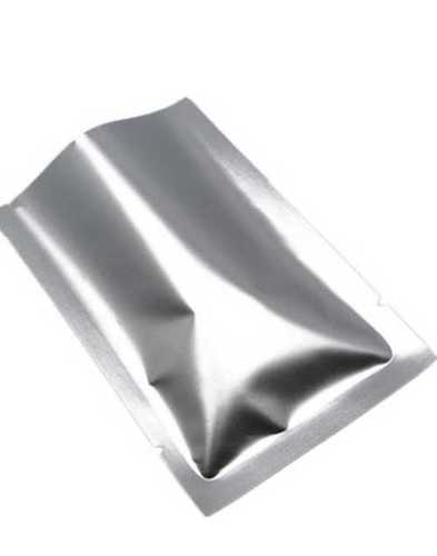Round 20 Micron Ldpe Silver Laminated Packaging Pouch