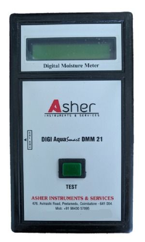 Black Industrial Hand Held DMM21 Wool Digital Moisture Meter