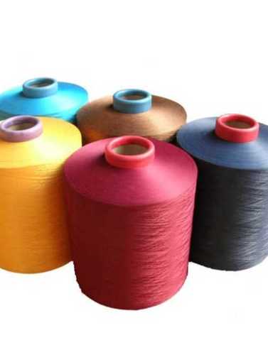 Light In Weight Bright Dyed Polyester Yarn For Textile Industry