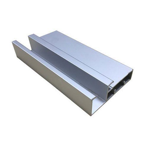 Brushed Surface Silver Anodized Aluminum Profile