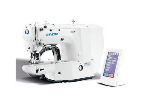 White Iigm Jkt1900B 40Mm Single Needle Button Stitch Machine Stitch Length 40-60 Mm Length Between Buttons 30 - 40 Mm Length Of Thread 15 - 150