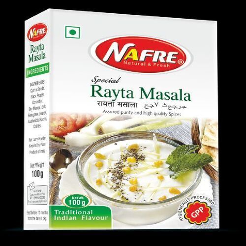 Natural Taste Enhance The Flavour Dried Raita Masala Grade: Food Grade