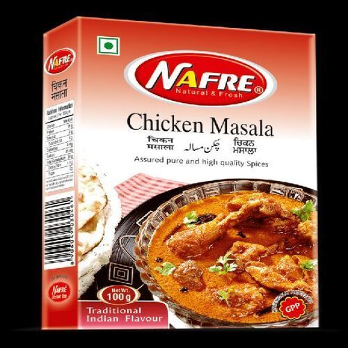 Pure Natural Rich Taste Dried Chicken Masala Powder with Pack Size 100g