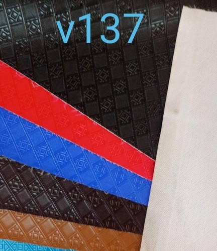 गारमेंट और बैग बनाने में इस्तेमाल होने वाला चिकना मल्टीकलर रेक्सीन लेदर