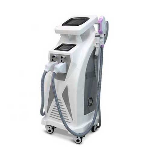 White 3 In 1 Hair Removal Laser Machine For Parlour, Personal And Hospitals Use Frequency: 50 Hertz (Hz)