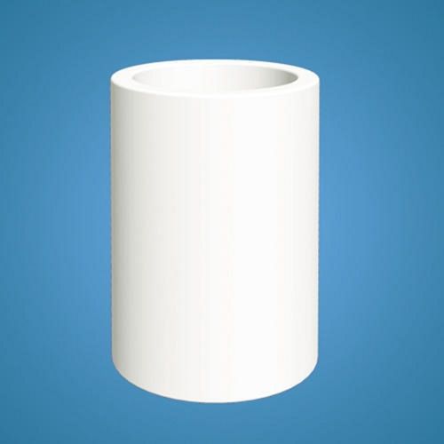 0.5 To 2 Inch White Astm D2467 Schedule 80 Round White Upvc Pipe Coupler Application: Domestic