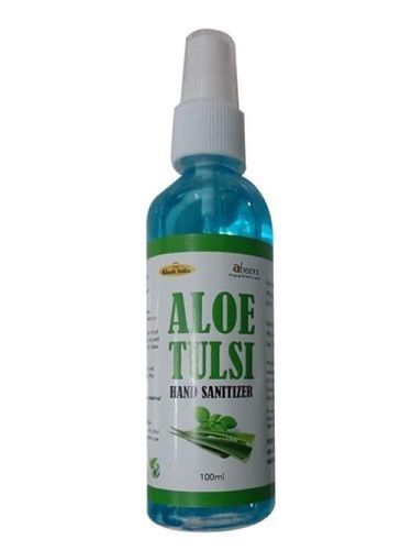 100 Ml Glycerol And Aloe Vera Tulsi Hand Sanitizer