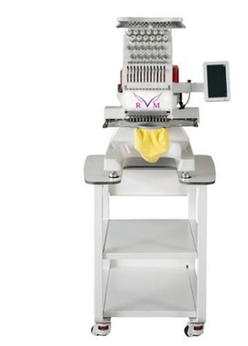 12 Needles Automatic Single Head Embroidery Machine 220V 1000 To 1500 Spm Application: Spa