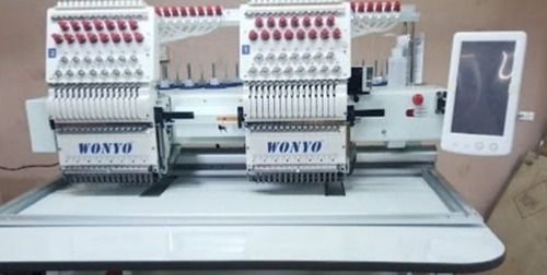 Golden Automatic Double Head Sequin Embroidery Machine 500spm