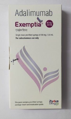  Exemptia Adalimumab इंजेक्शन 40 MG 0.8 ml