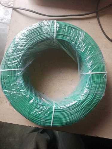 Green Heavy Duty Flame Retardant Electrical Pvc Insulated Wire For Domestic And Industrial Use |