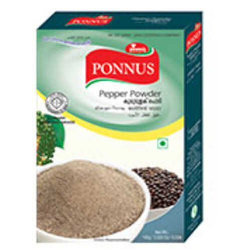 Natural Flavor Good Fragrance Rich Taste Dried Black Pepper Powder with Pack Size 50gm or 100gm