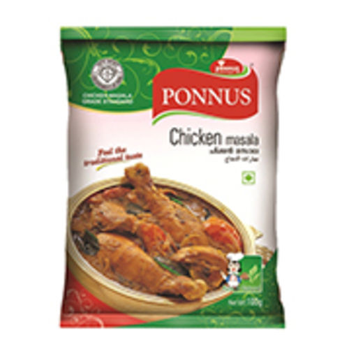 Pure Natural Rich Taste Dried Brown Chicken Masala Powder With Pack Size 100G Grade: Food Grade