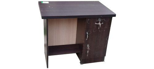 Rectangular Office Wooden Drawer Table With 3.5Feet