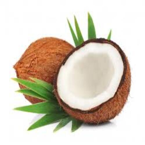 Total Carbohydrate 5% Iron 13% Potassium 10% High Nutritional Value Healthy Natural Taste Brown Fresh Coconut