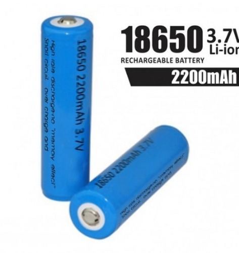 18650 3.7V Rechargeable Li Ion Battery Cell 2200 Mah Energy 8.14Wh Nominal Voltage: 3.7 Volt (V)