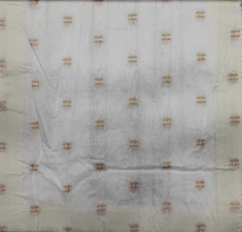 धोने योग्य 50% कॉटन और 50% सिल्क चंदेरी फ़ैब्रिक