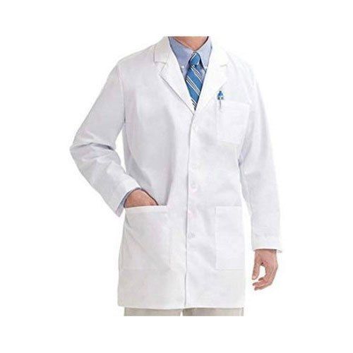 Hospital And Clinic Use Pure Cotton Doctor Supervisor Dentist White Apron Cum Coat Gender: Unisex