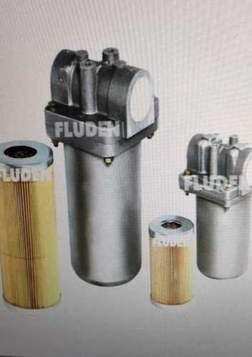 Grey Industrial Fluden Aluminum Return Line Filter